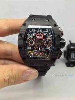 AAA Replica Richard Mille RM 011 Watch All Black